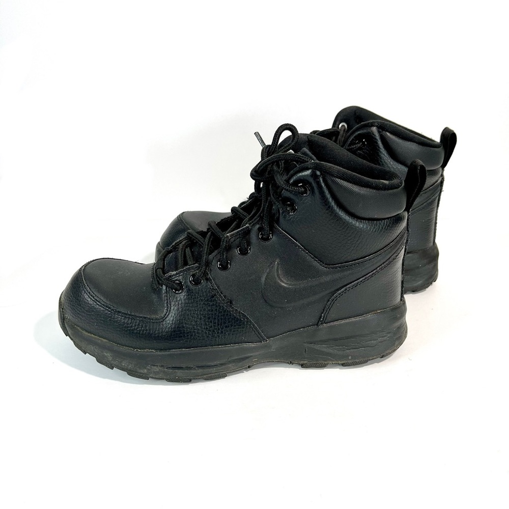 Nike Manoa LTR Black BQ5372 001 Big Kid size 5.5 Y